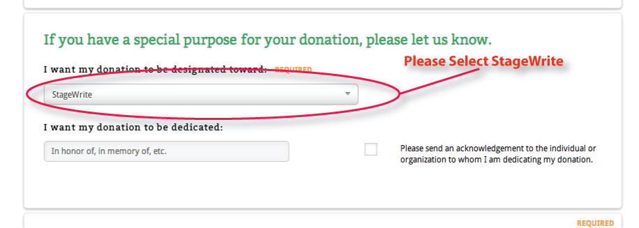 donate